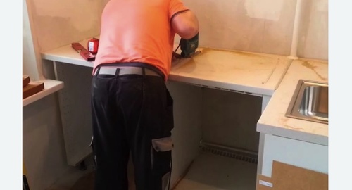 Сборка кухонного гарнитура. Королёв